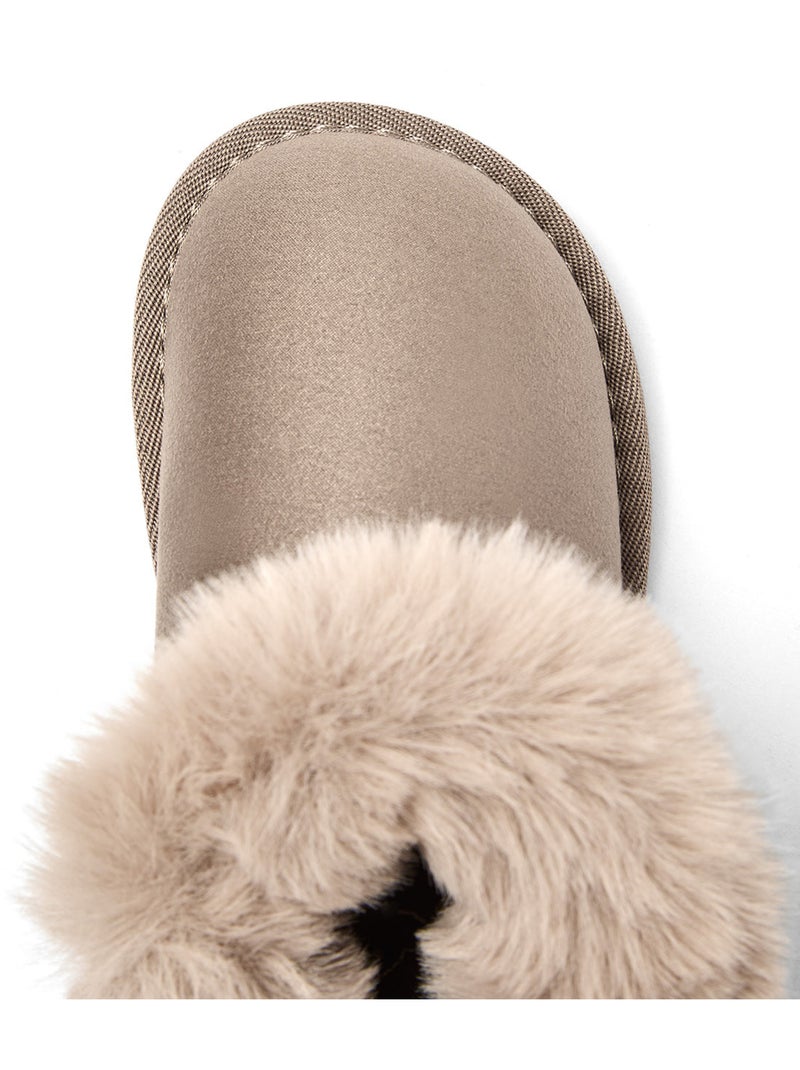 Bottines conguitos barefoot pelo Marron clair - Kiabi