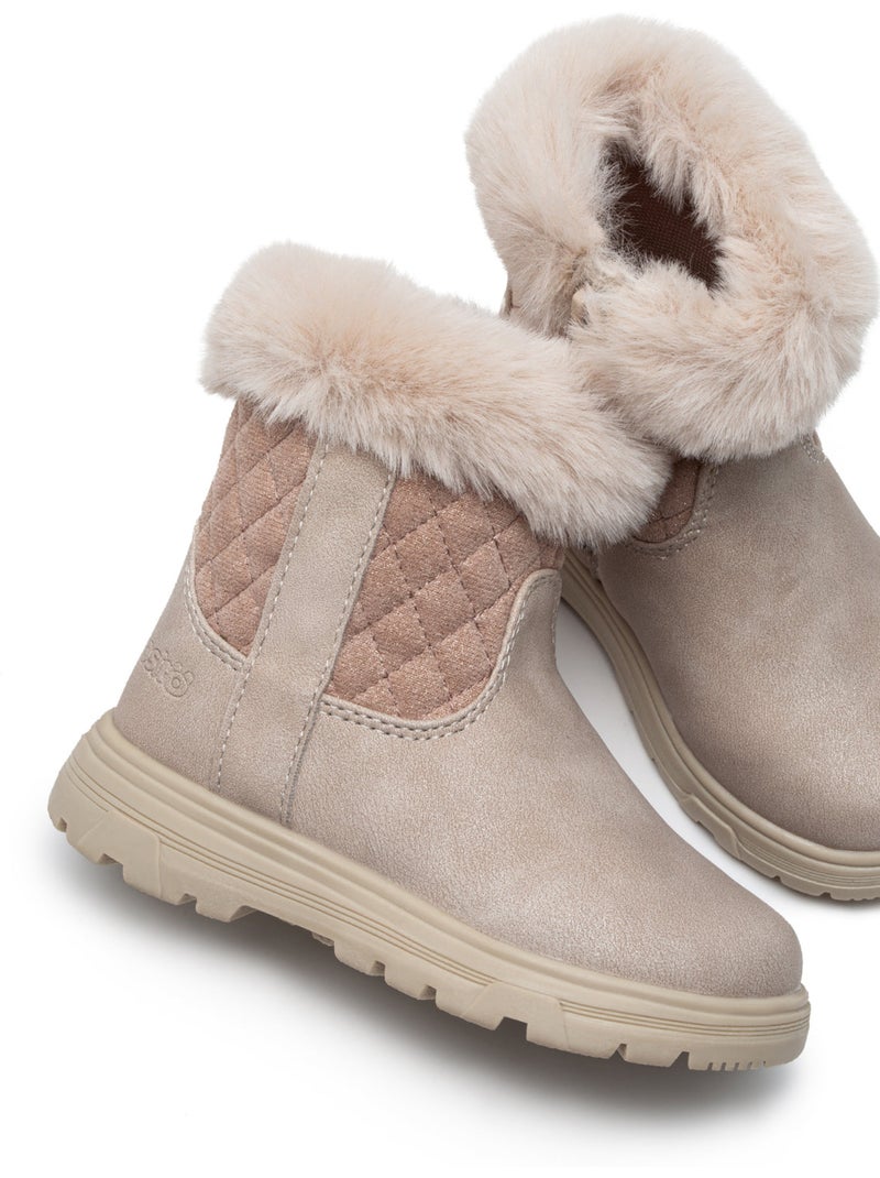 Bottines conguitos Beige - Kiabi
