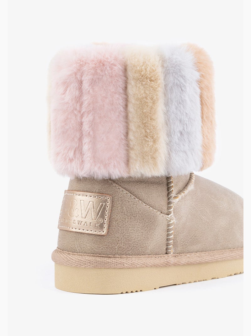 Bottines Conguitos Beige - Kiabi