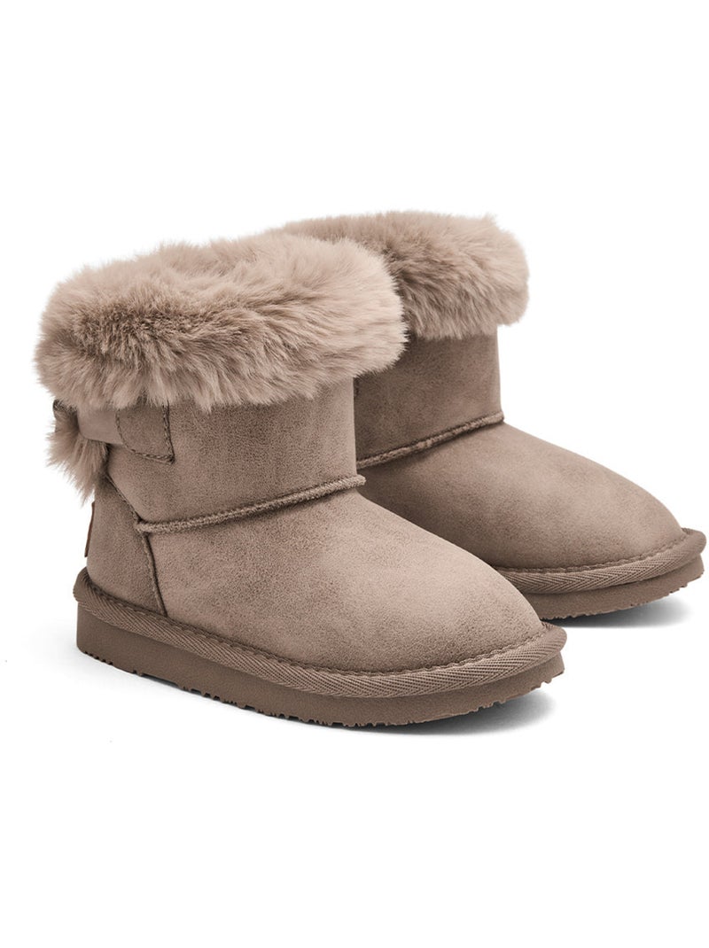 Bottines conguitos botas australianas Marron clair - Kiabi