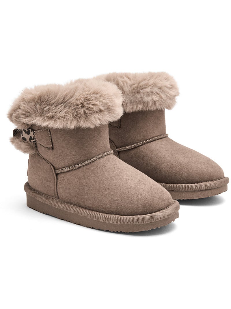 Bottines conguitos botas australianas Marron clair - Kiabi