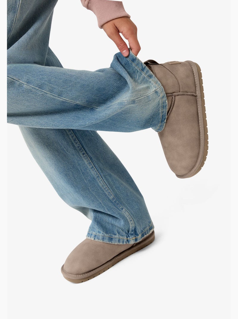 Bottines conguitos botas australianas Marron clair - Kiabi
