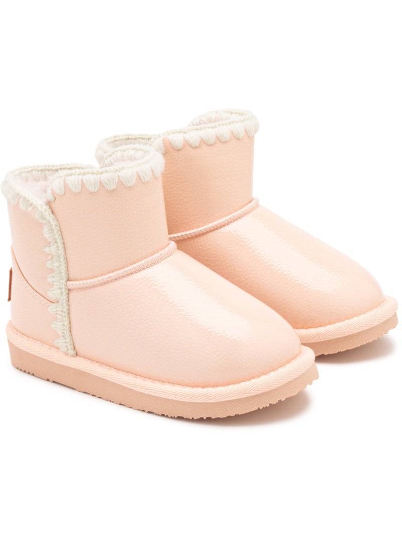 Bottines conguitos brillos pelo Rose - Kiabi