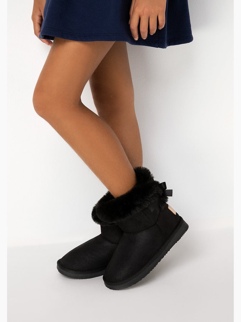 Bottines conguitos b&w Noir - Kiabi