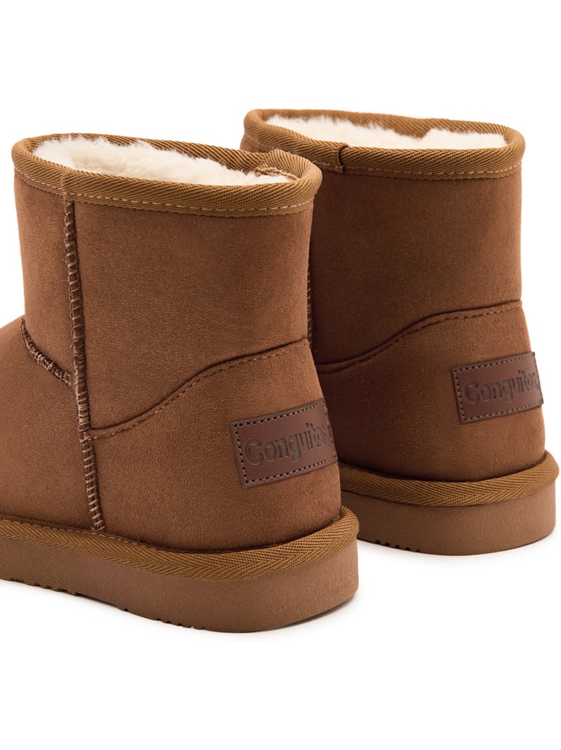 Bottines conguitos caña baja Marron clair - Kiabi