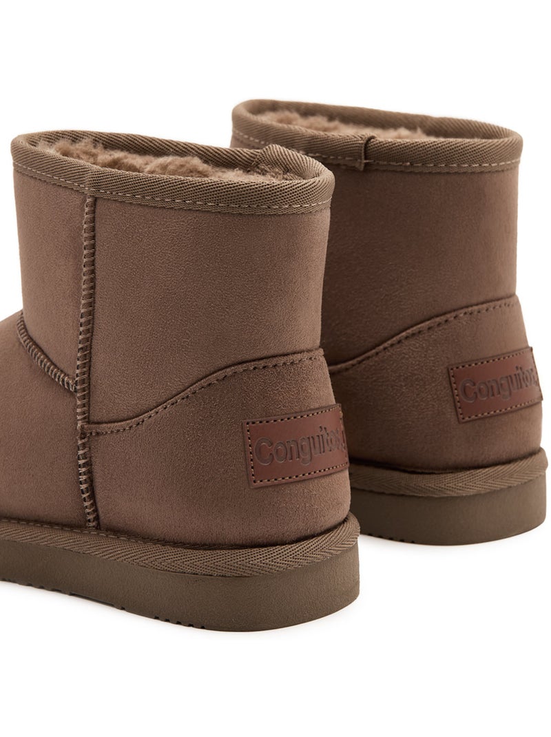 Bottines conguitos caña baja Marron - Kiabi