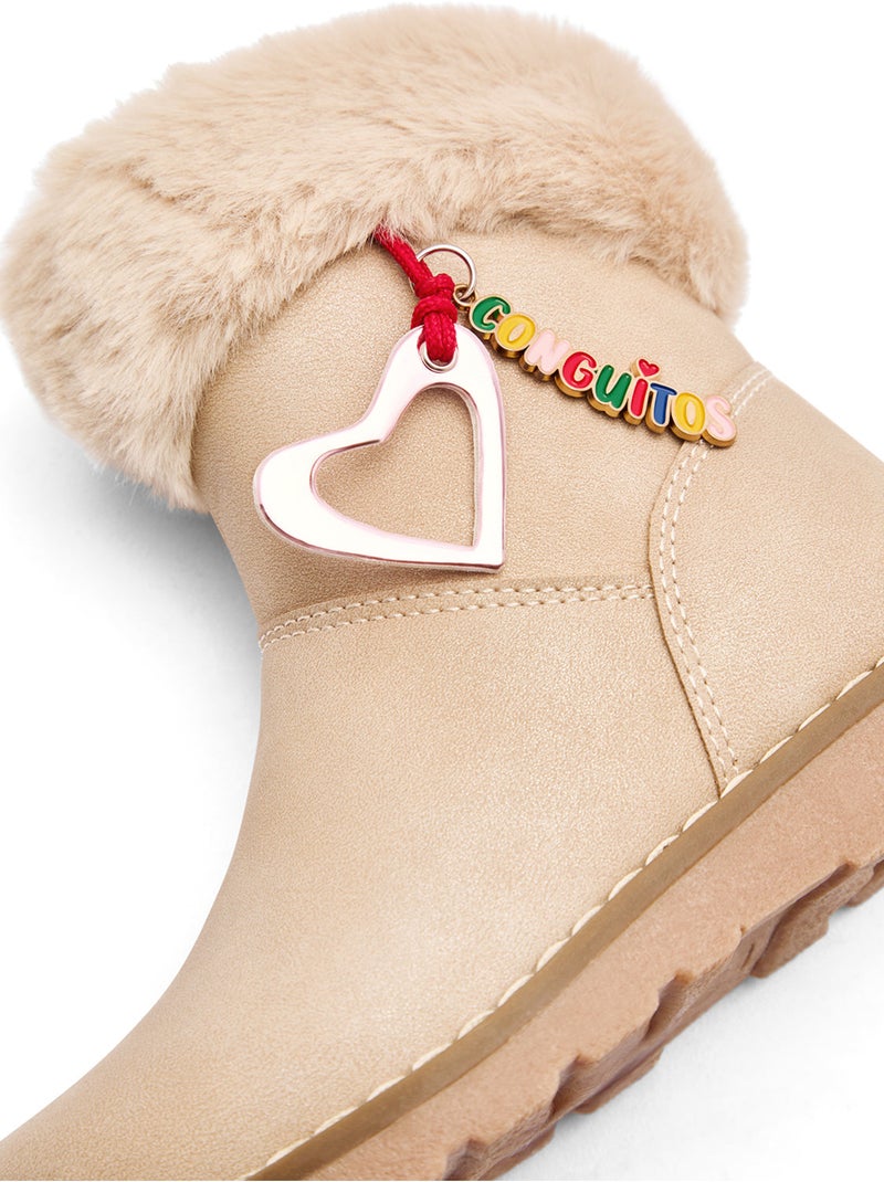 Bottines conguitos conguitos Beige - Kiabi