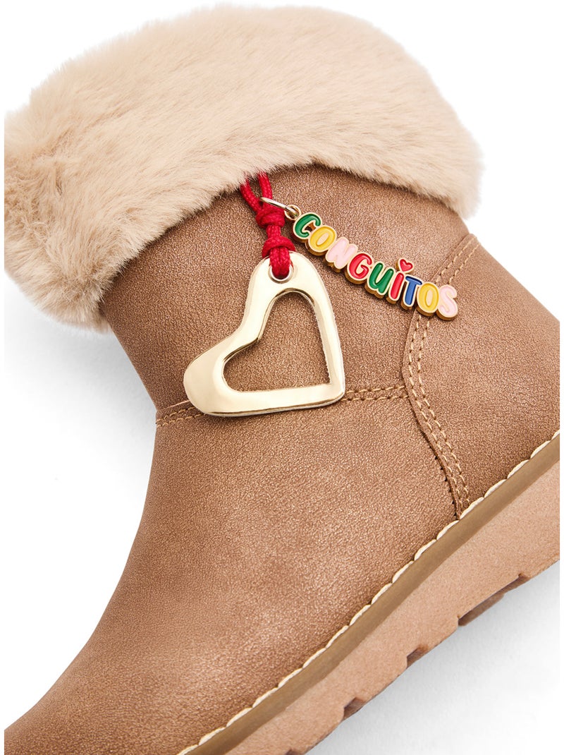 Bottines conguitos conguitos Marron - Kiabi