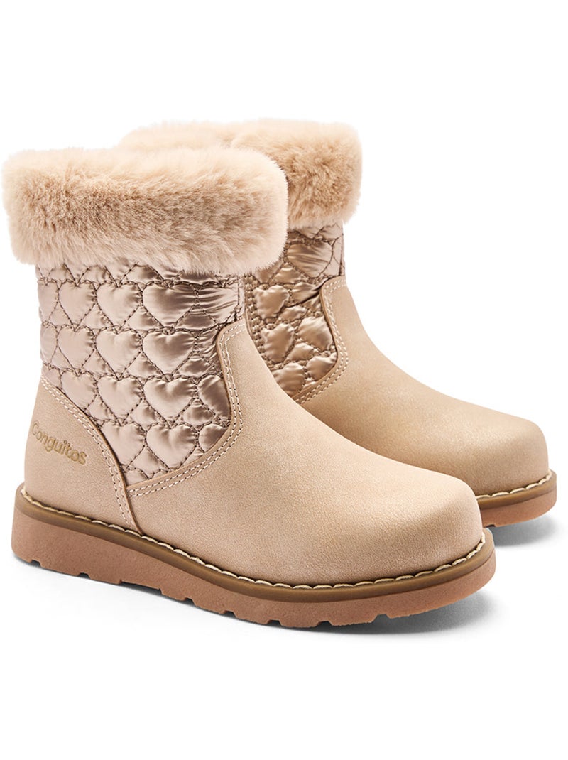 Bottines conguitos estampado Beige - Kiabi