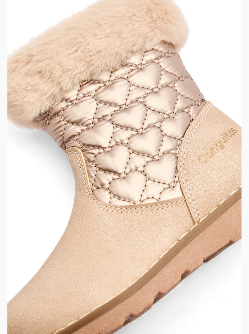 Bottines conguitos estampado Beige - Kiabi
