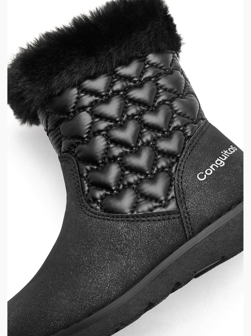 Bottines conguitos estampado Noir - Kiabi