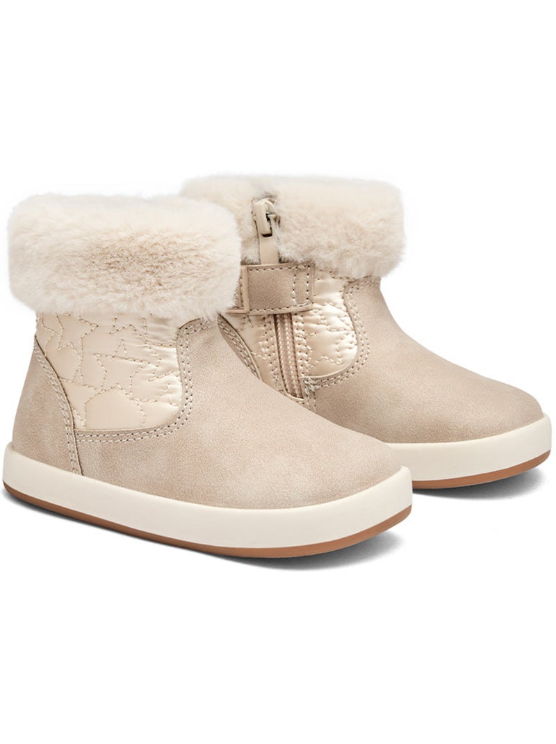 Bottines conguitos estrellas barefoot Beige - Kiabi