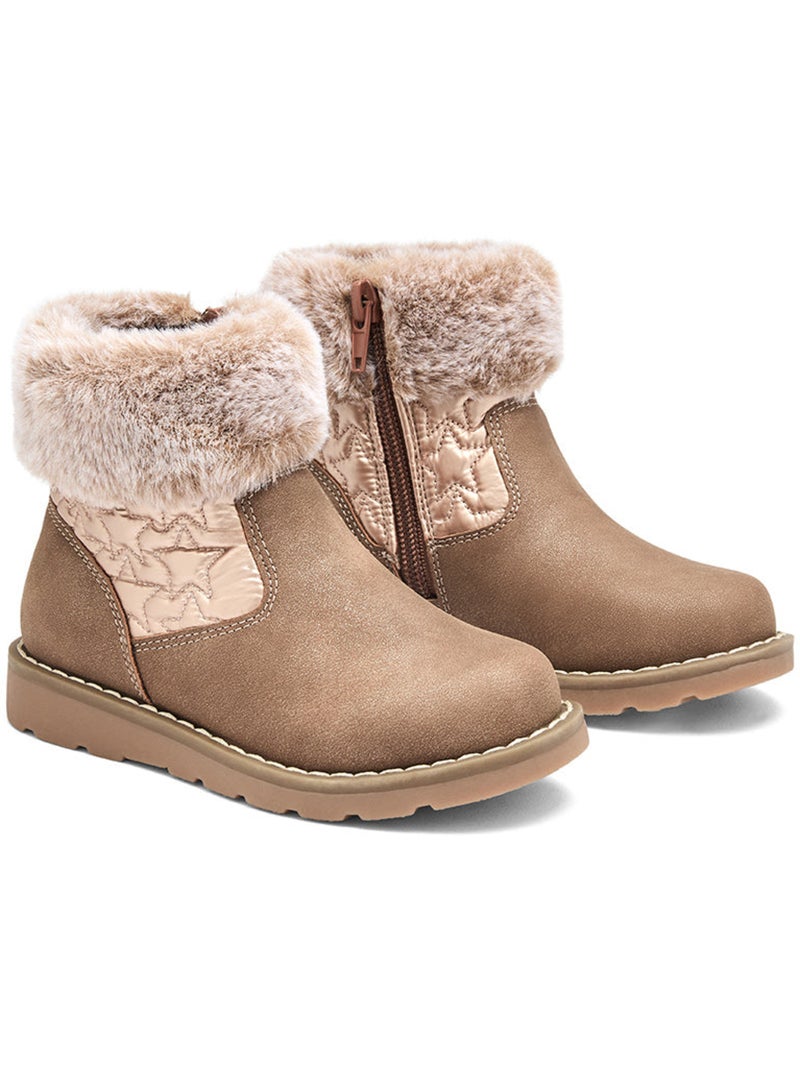 Bottines conguitos estrellas pelo Marron - Kiabi