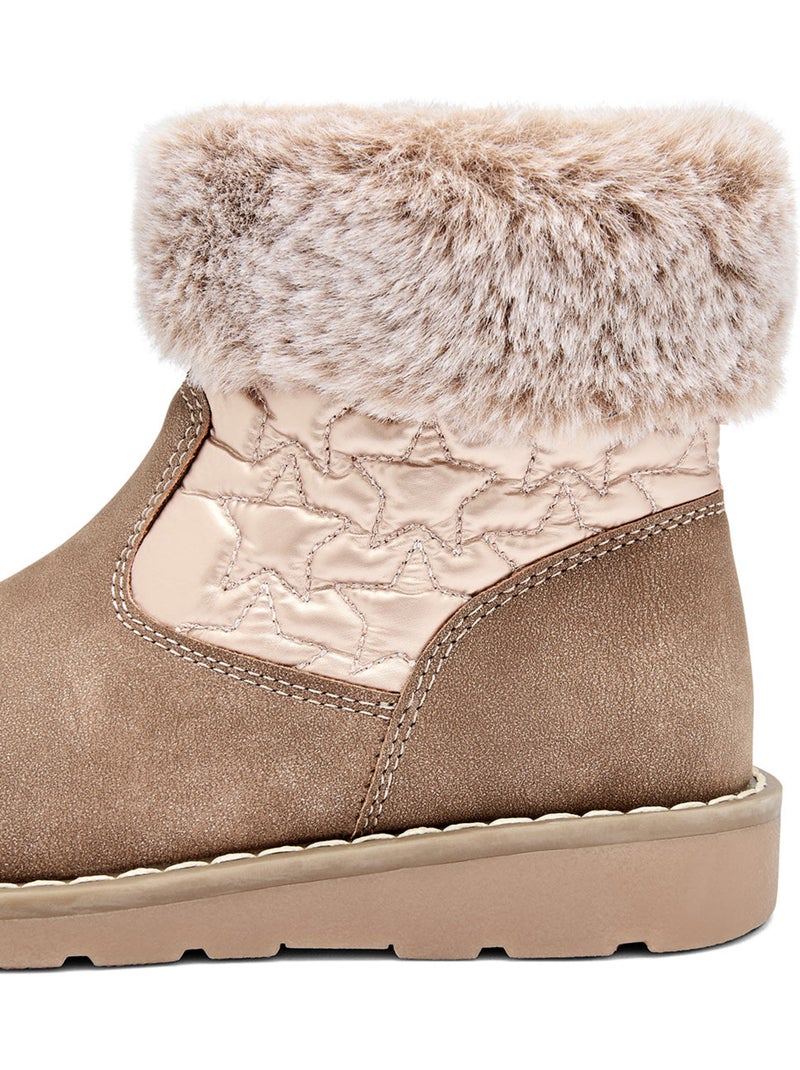 Bottines conguitos estrellas pelo Marron - Kiabi