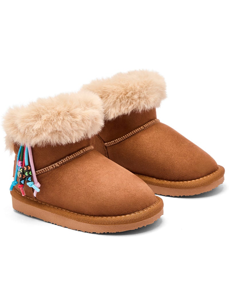 Bottines conguitos forro charm Marron - Kiabi