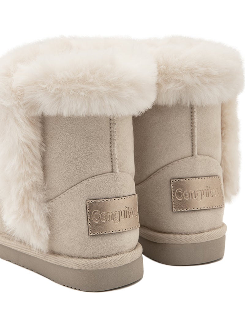 Bottines Conguitos Forro Interior Beige - Kiabi