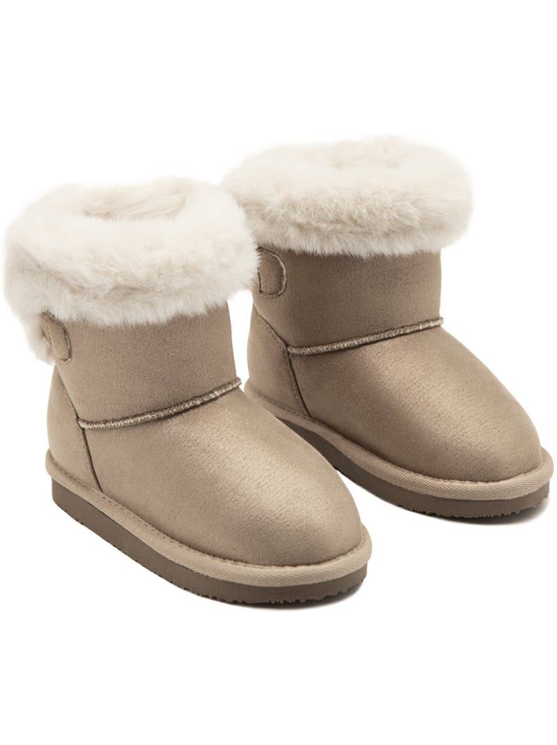 Bottines Conguitos Forro Interior Lazo Marron clair - Kiabi