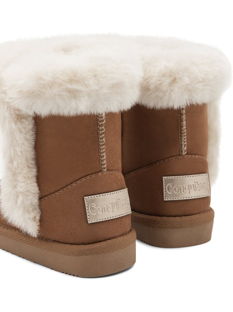 Bottines Conguitos Forro Interior Marron clair - Kiabi