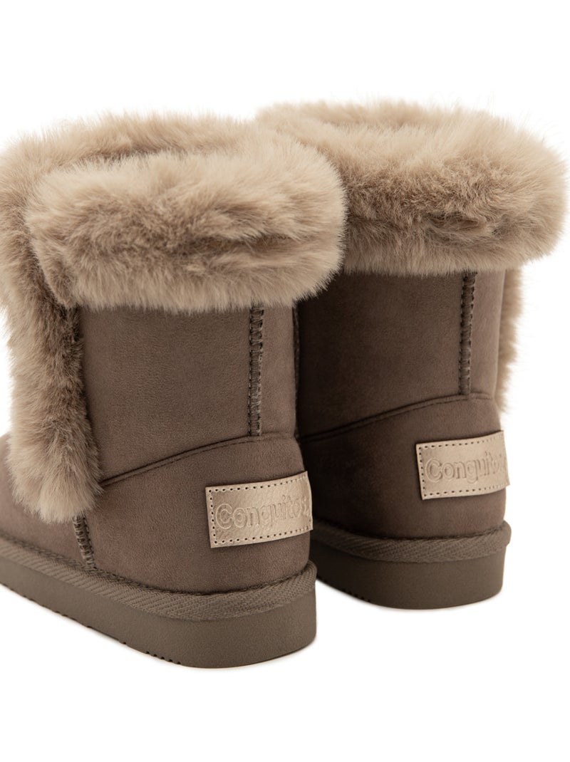 Bottines conguitos forro interior Marron - Kiabi