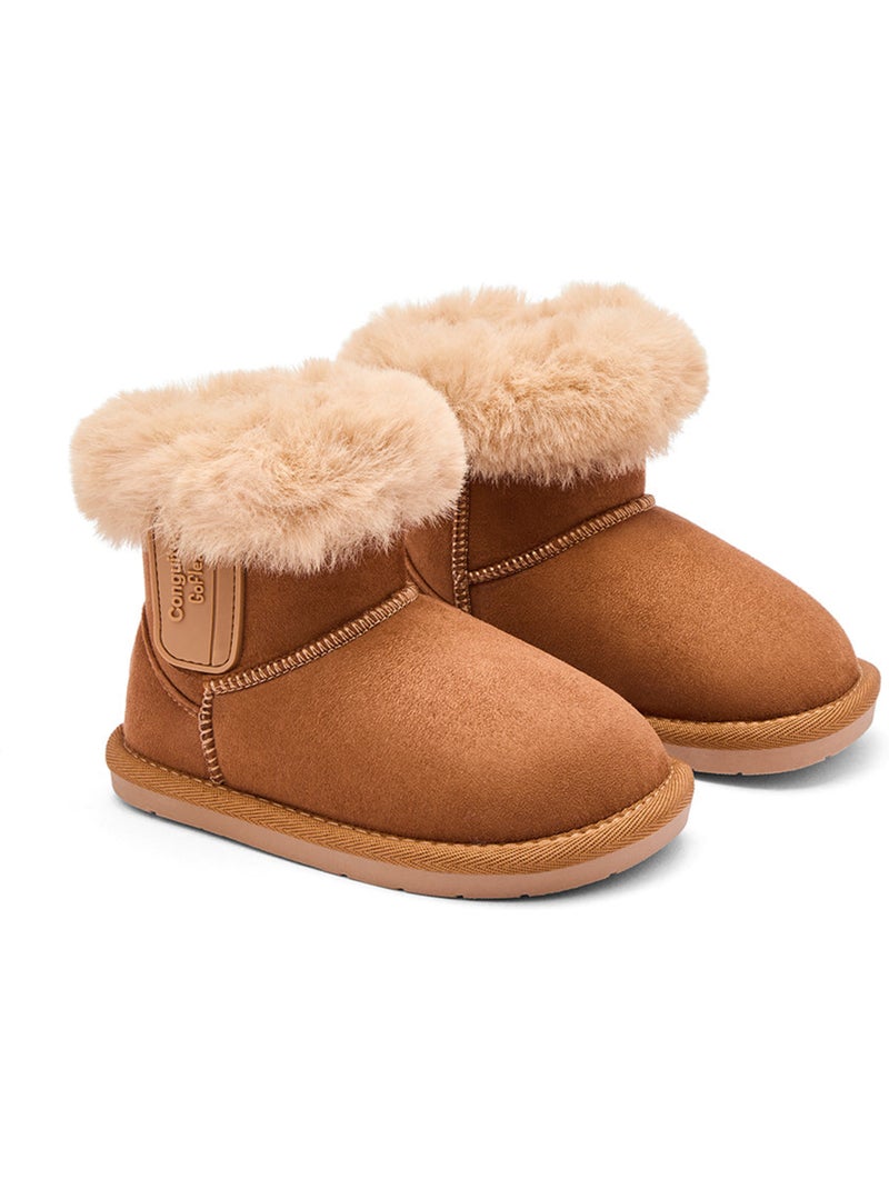 Bottines conguitos goflex Marron clair - Kiabi