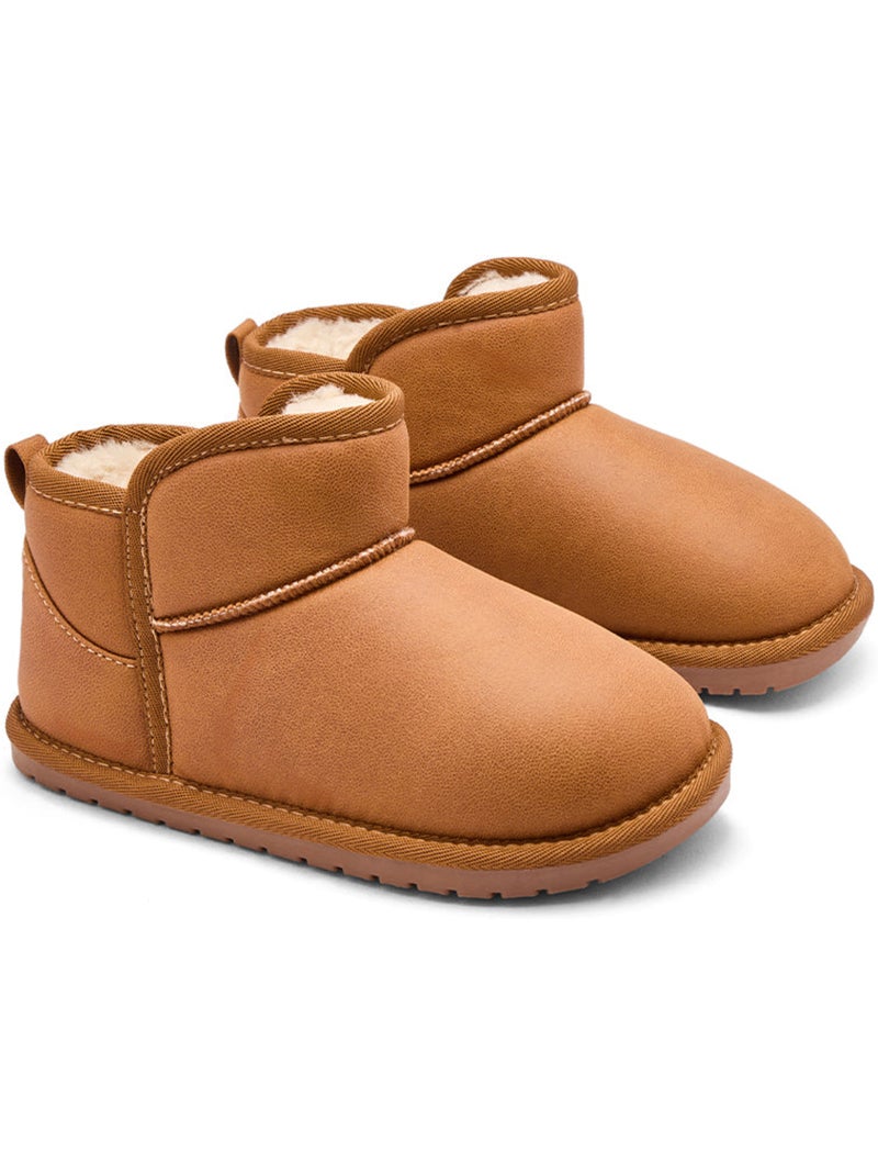 Bottines conguitos goflex pelo Marron clair - Kiabi