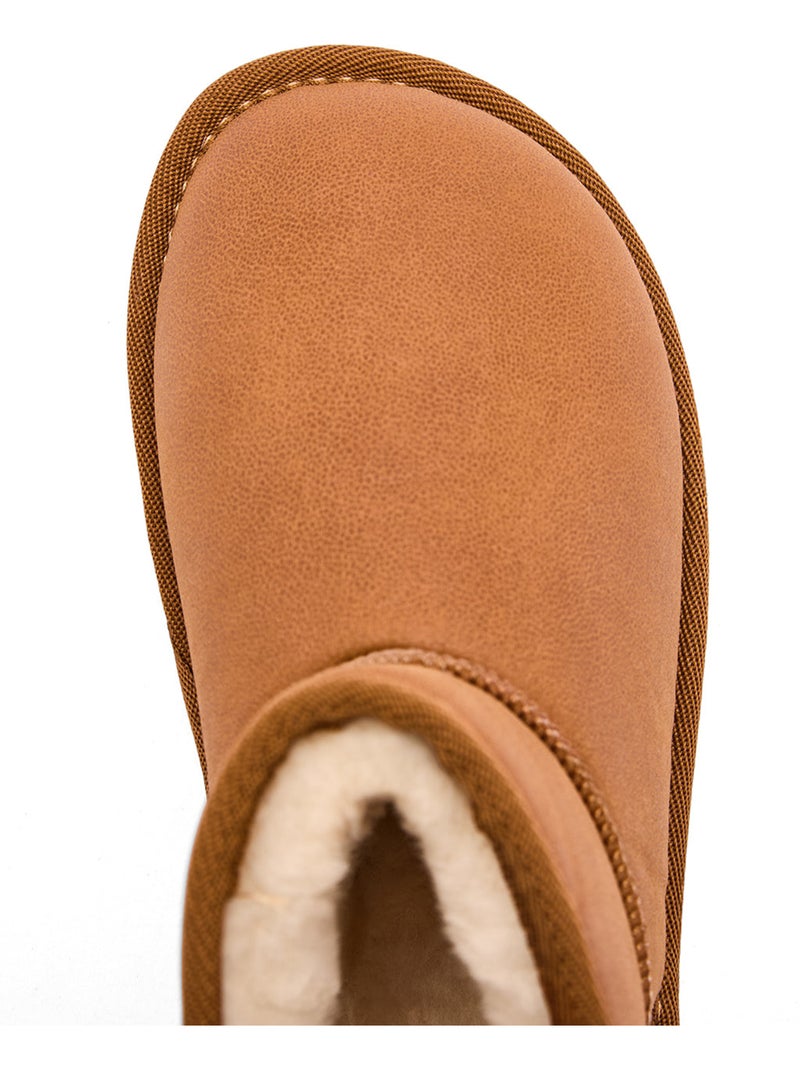 Bottines conguitos goflex pelo Marron clair - Kiabi