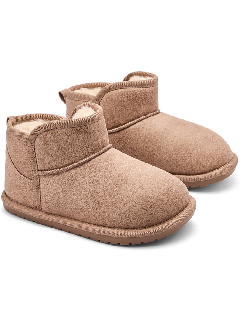 Bottines conguitos goflex pelo Marron - Kiabi