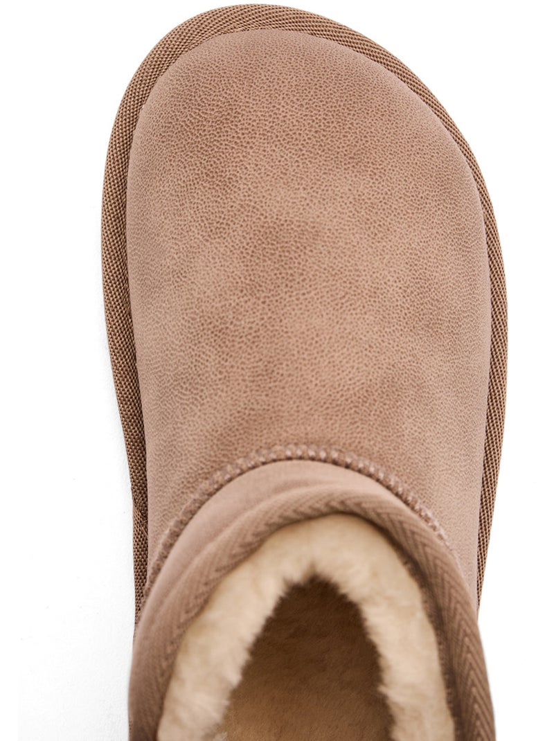 Bottines conguitos goflex pelo Marron - Kiabi