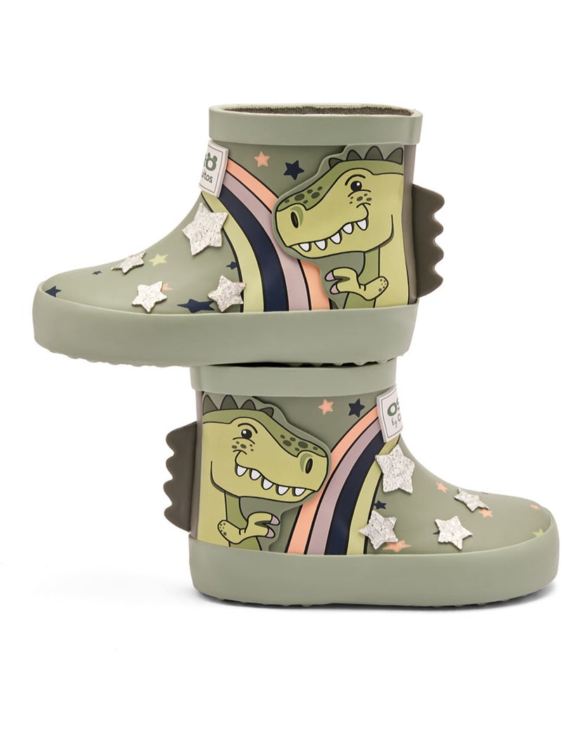 Bottines conguitos impermeable Vert clair - Kiabi