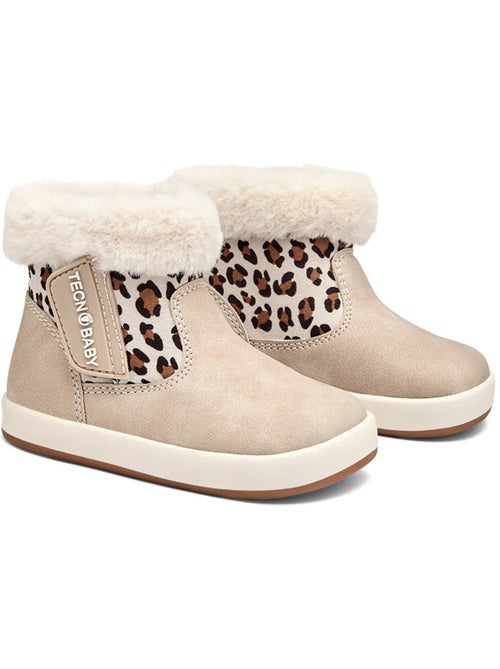 Bottines conguitos leopardo barefoot - Kiabi Bottines conguitos leopardo barefoot - Kiabi
