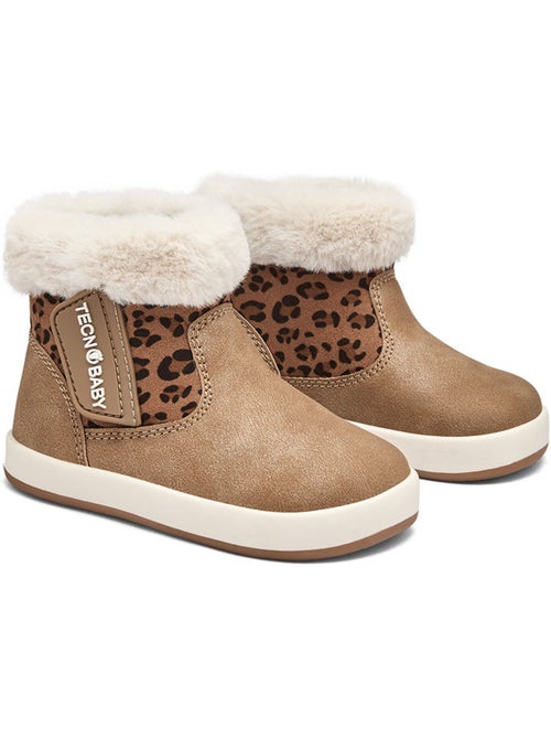 Bottines conguitos leopardo barefoot - Kiabi Bottines conguitos leopardo barefoot - Kiabi