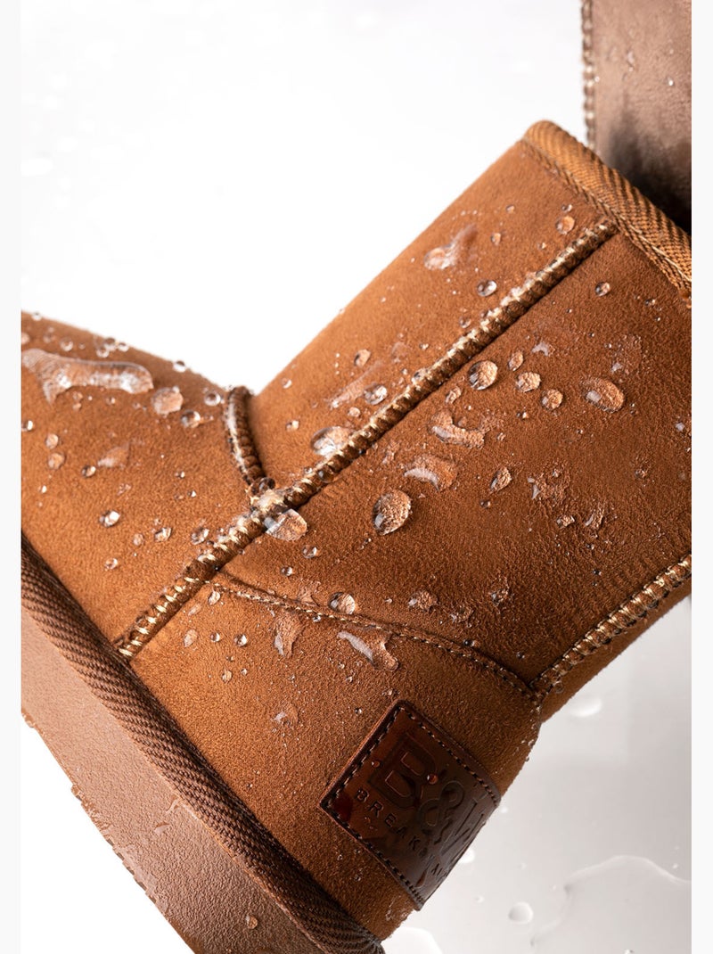 Bottines conguitos logo repelente al agua Marron clair - Kiabi