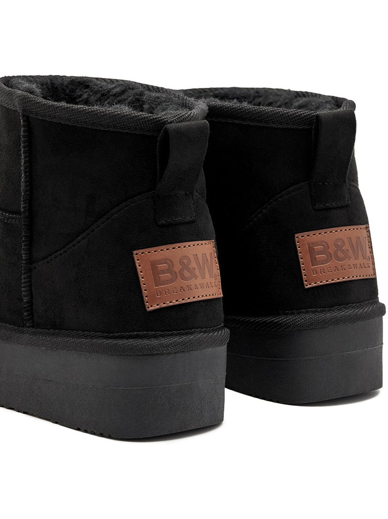 Bottines conguitos low Noir - Kiabi