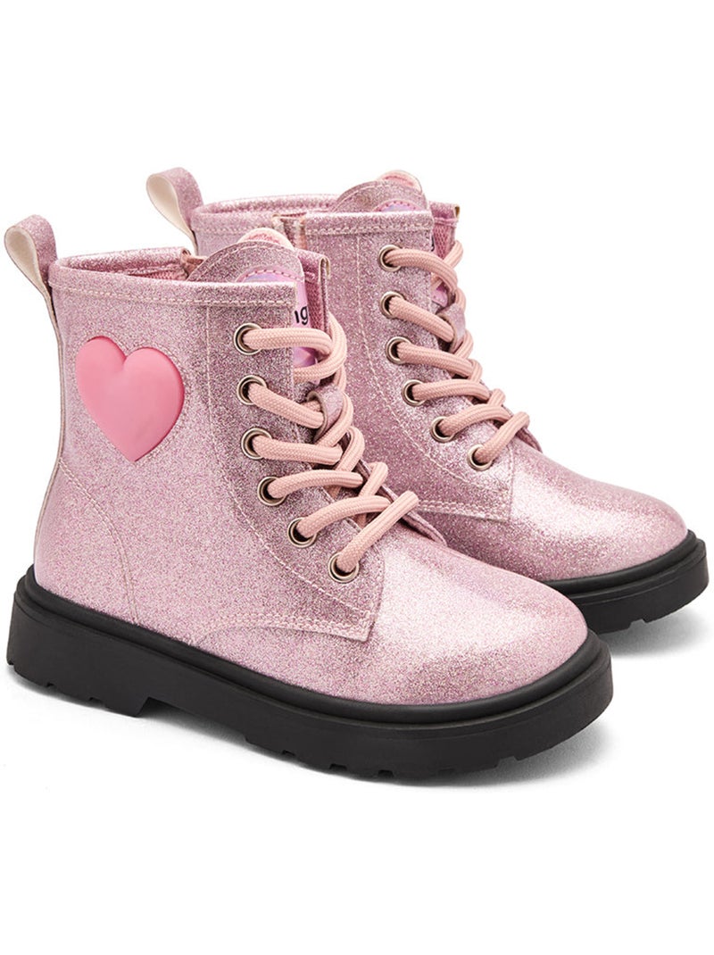 Bottines conguitos luces Rose - Kiabi