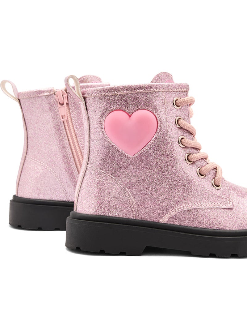 Bottines conguitos luces Rose - Kiabi