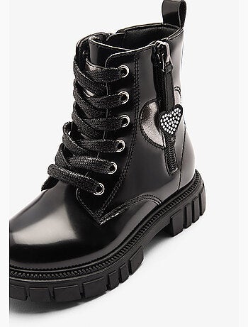Bottines conguitos militar cremallera
