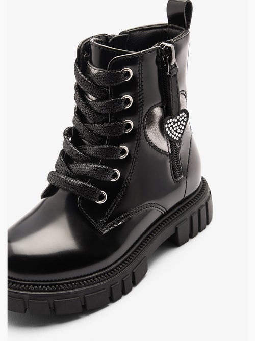 Bottines conguitos militar cremallera - Kiabi Bottines conguitos militar cremallera - Kiabi