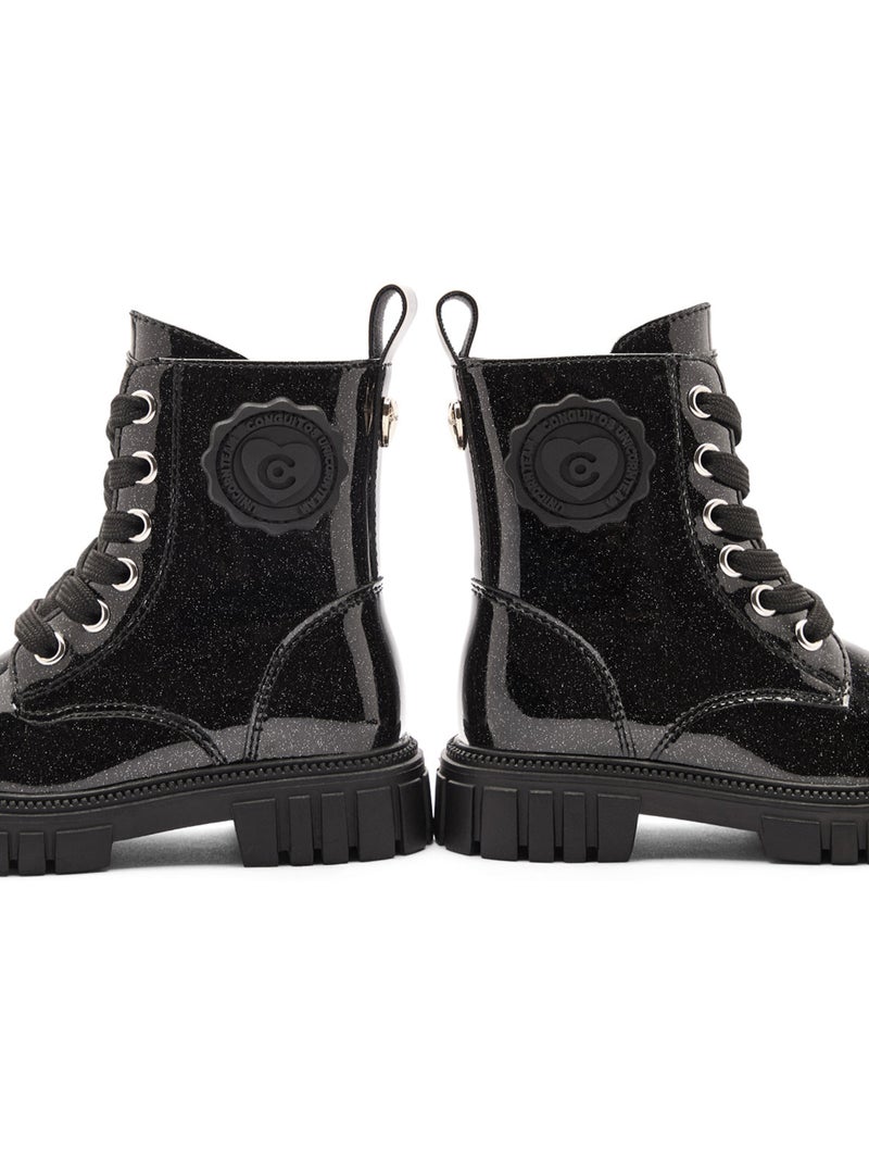Bottines Conguitos Militar Militares Noir - Kiabi