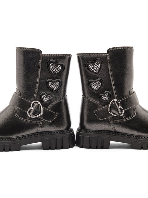 Bottines conguitos militar motera - Kiabi