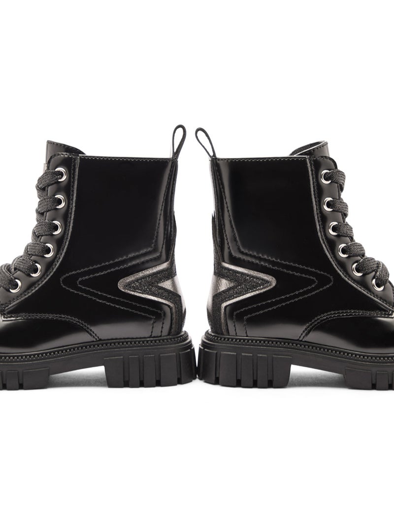 Bottines conguitos militar Noir - Kiabi