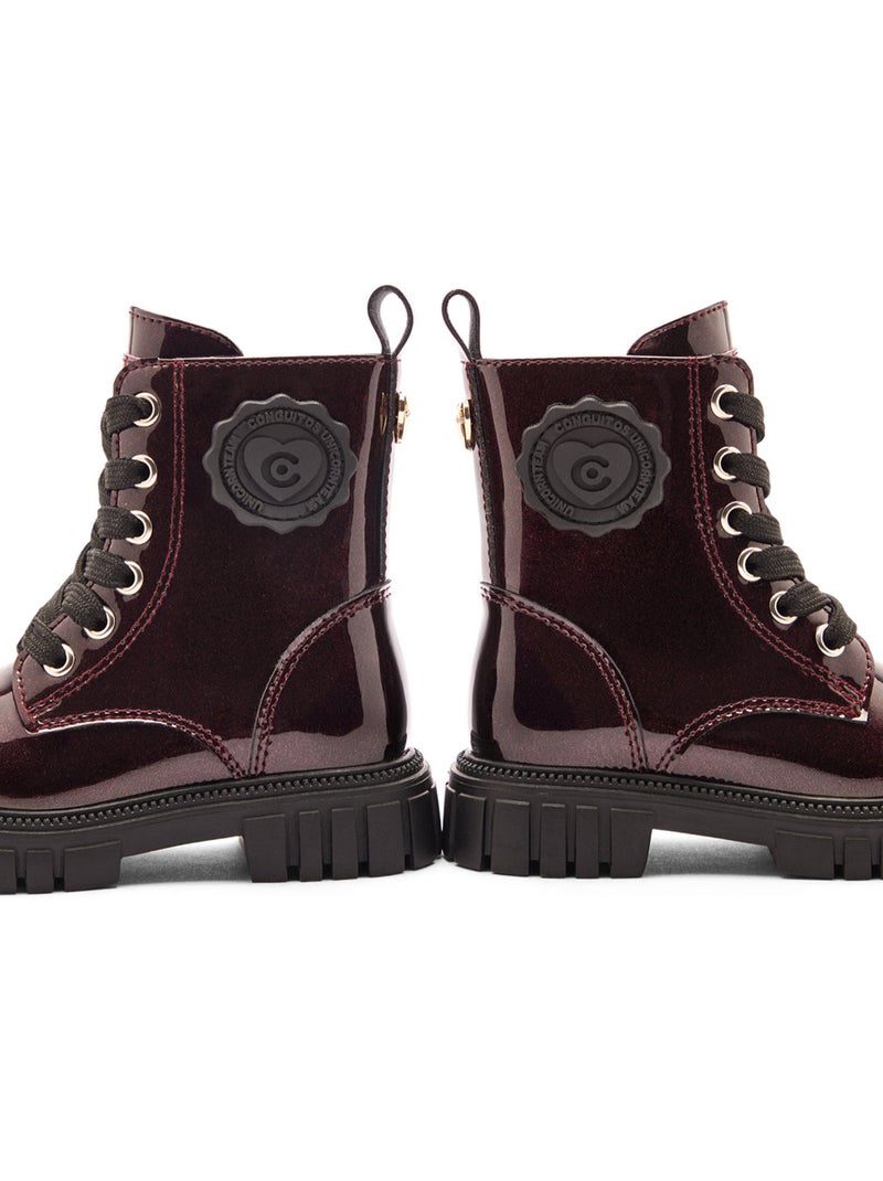 Bottines Conguitos Militar Rouge - Kiabi