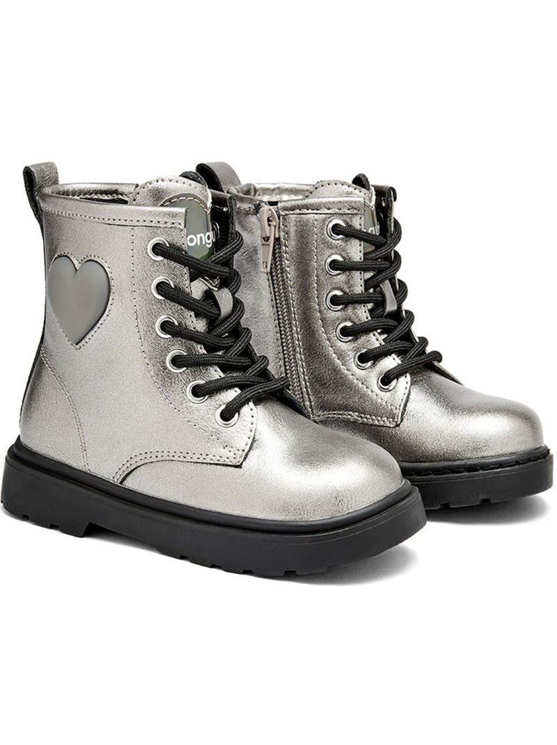 Bottines conguitos militares luz Gris Gris - Kiabi