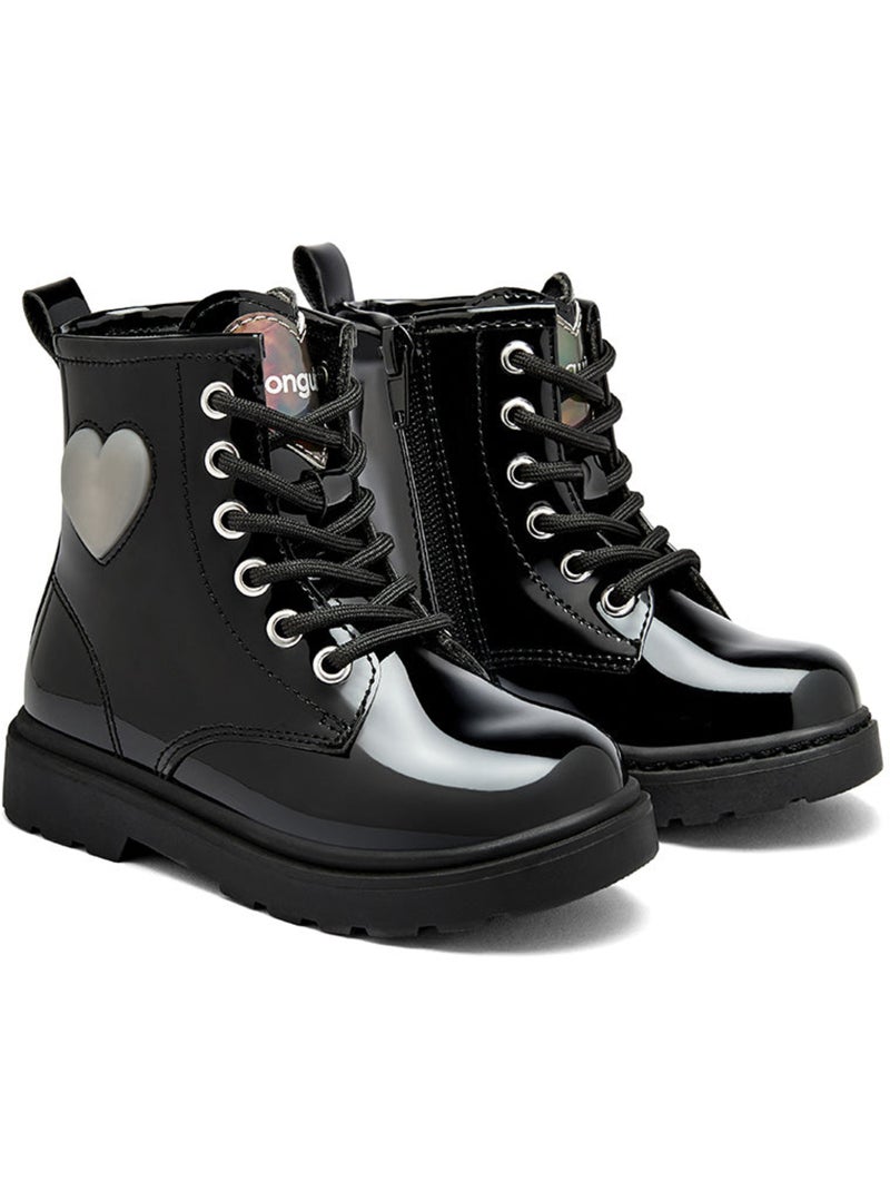 Bottines conguitos militares luz Noir - Kiabi