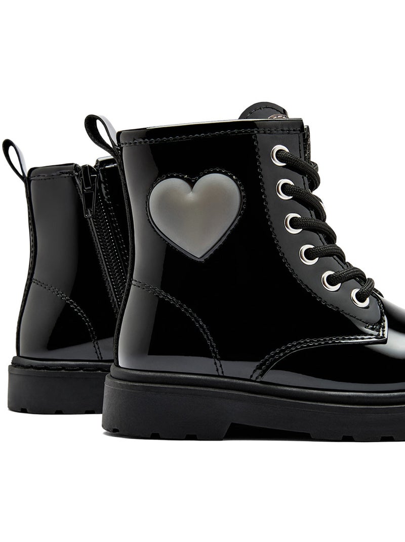 Bottines conguitos militares luz Noir - Kiabi