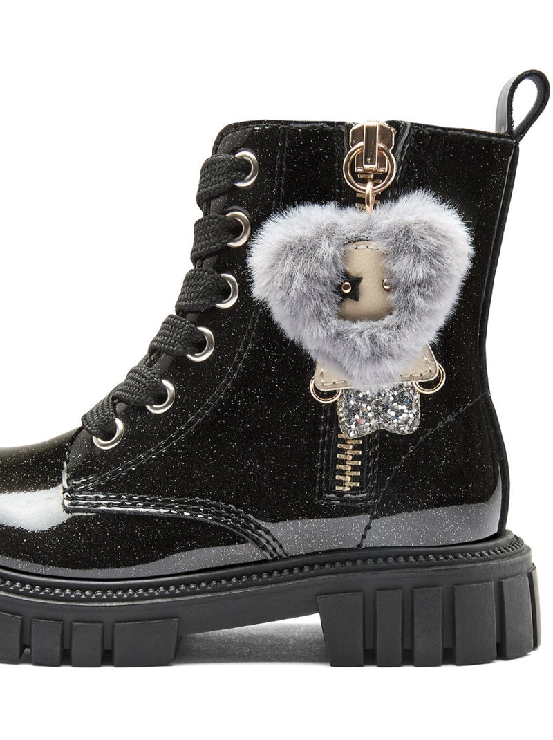 Bottines conguitos militares Noir - Kiabi