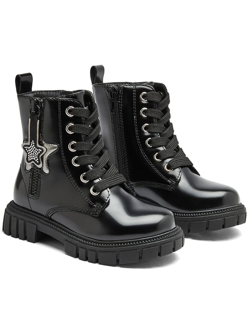 Bottines conguitos militares Noir - Kiabi