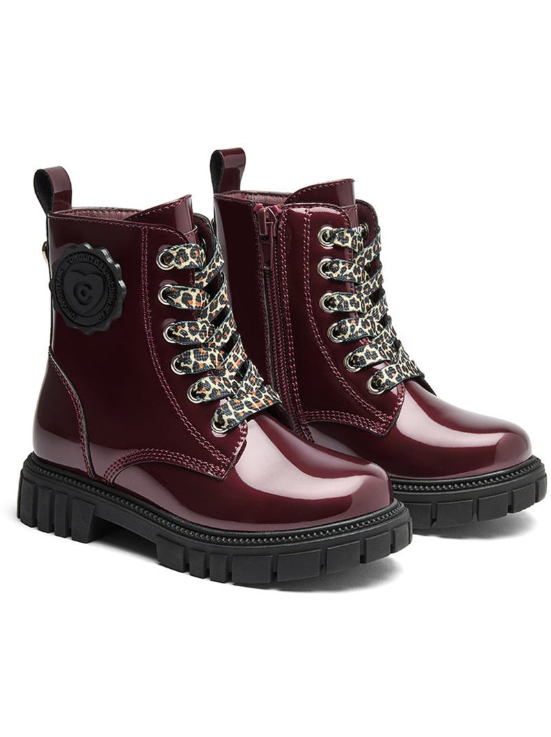 Bottines conguitos militares Rouge - Kiabi