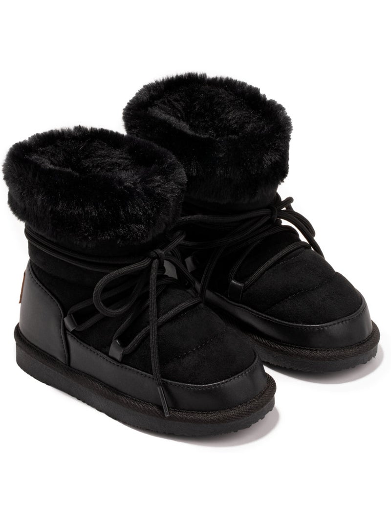 Bottines conguitos Noir - Kiabi