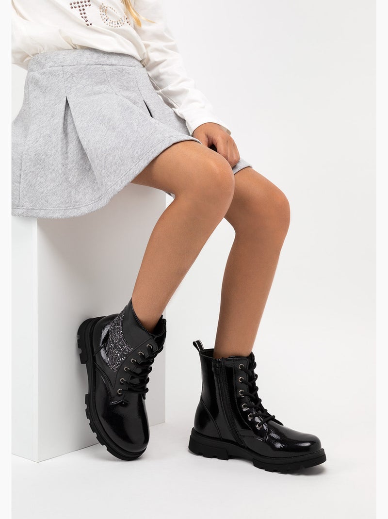 Bottines conguitos Noir - Kiabi