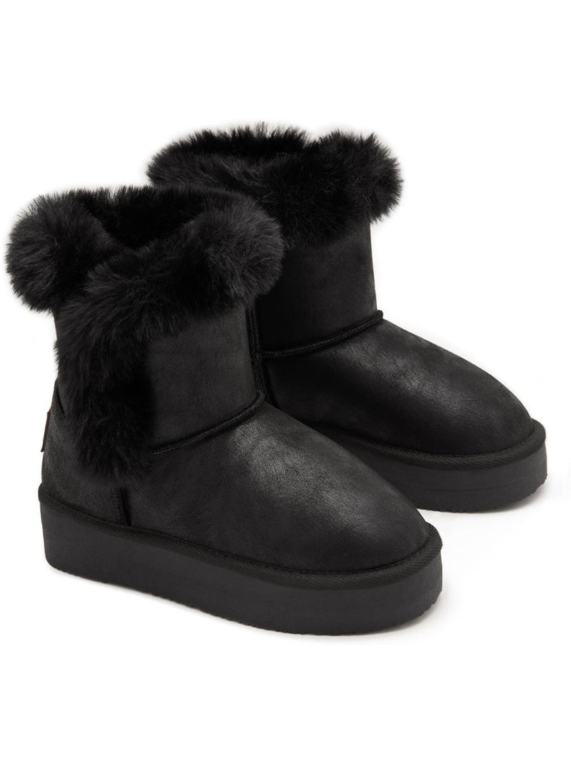 Bottines conguitos Noir - Kiabi